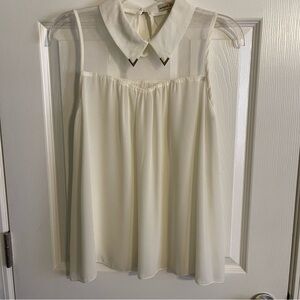 Altar’d State Cream Lightweight Blouse